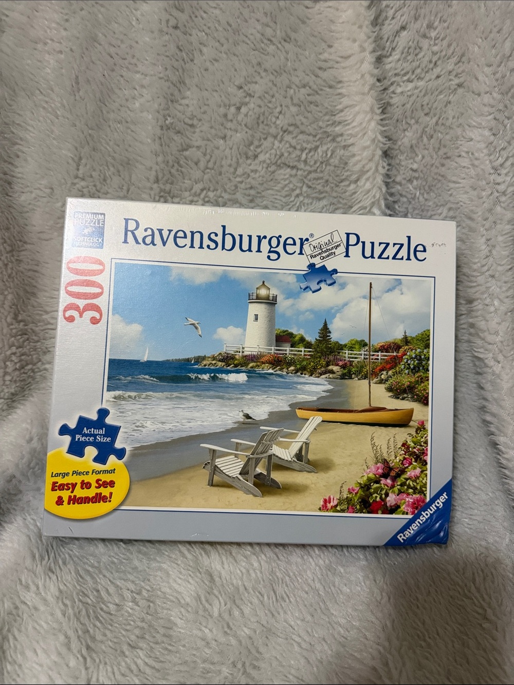 Ravensburger Sunlit Shores puzzle.